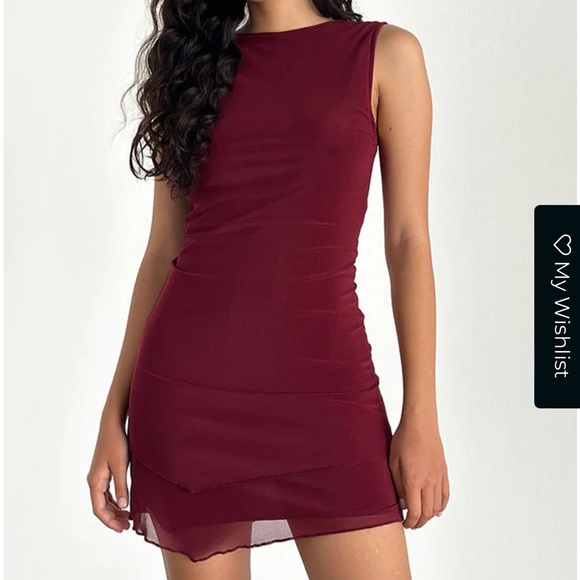 Motel Rocks Dresses & Skirts - Asymmetrical mini dress